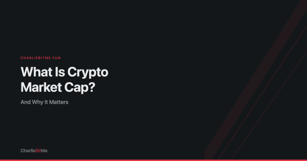 Understanding cryptocurrency market capitalization