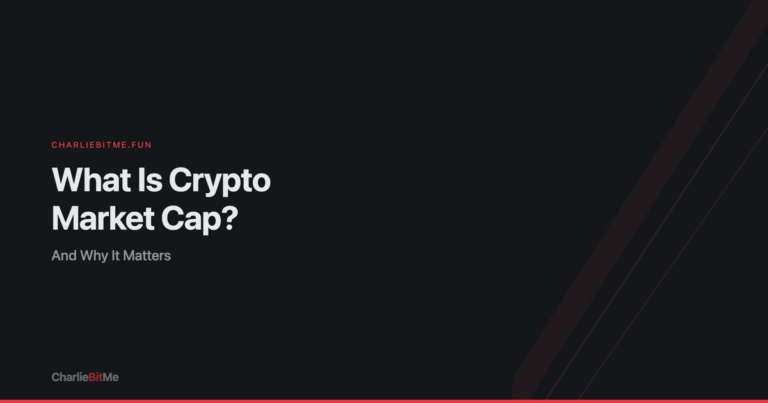 Understanding cryptocurrency market capitalization