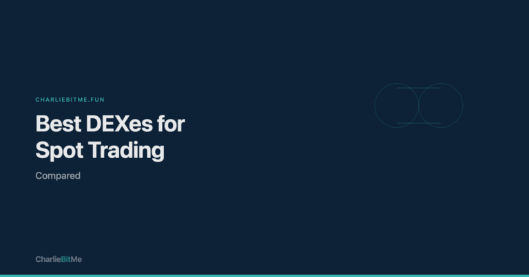 Best decentralized exchanges for spot trading compared